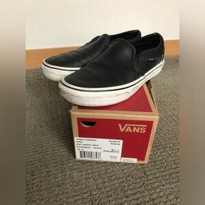 Vans Woman Asher Black Shoes